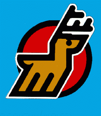 Michigan Stags 1974-75 hockey logo of the WHA