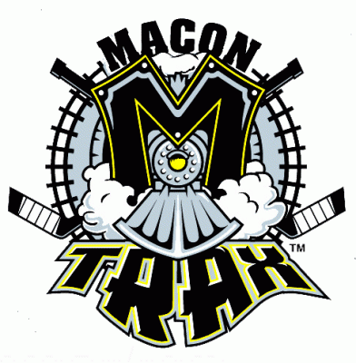 Macon Trax 2003-04 hockey logo of the WHA2