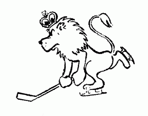 Brandon Regals 1955-56 hockey logo of the WHL
