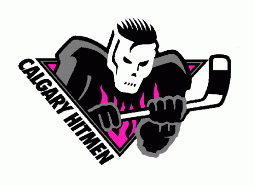 Calgary Hitmen 1997-98 hockey logo of the WHL