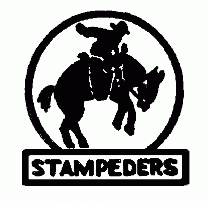 Calgary Stampeders 1962-63 hockey logo of the WHL