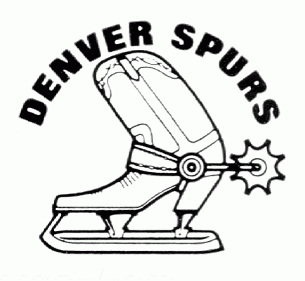 Denver Spurs 1966-67 hockey logo of the WHL