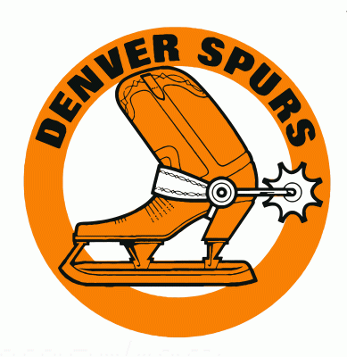 Denver Spurs 1971-72 hockey logo of the WHL