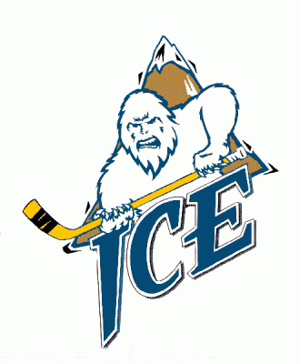 Edmonton Ice 1996-97 hockey logo of the WHL