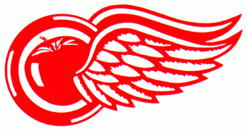 Kelowna Wings 1984-85 hockey logo of the WHL