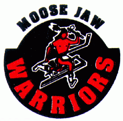 Moose Jaw Warriors 1990-91 hockey logo of the WHL