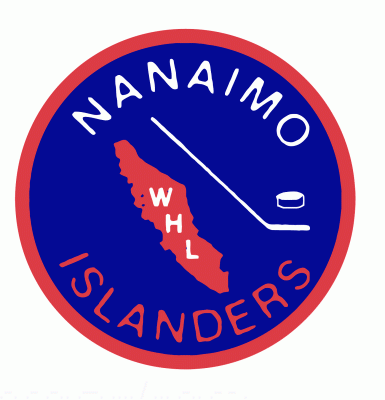 Nanaimo Islanders 1982-83 hockey logo of the WHL
