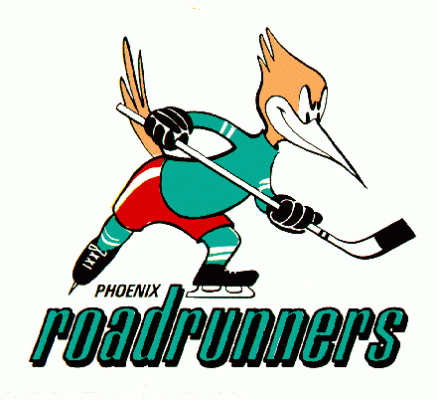 Phoenix Roadrunners 1968-69 hockey logo of the WHL