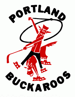 Portland Buckaroos 1972-73 hockey logo of the WHL