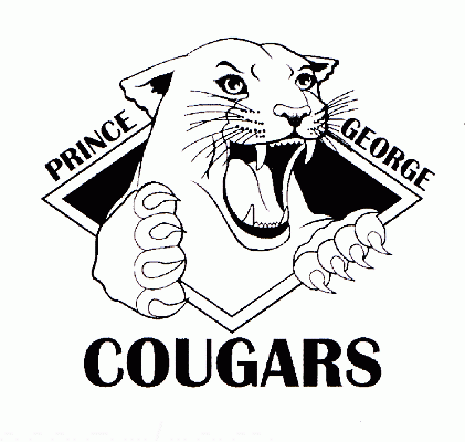 Prince George Cougars 1997-98 hockey logo of the WHL