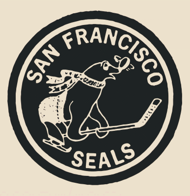 San Francisco Seals 1964-65 hockey logo of the WHL