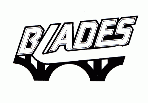 Saskatoon Blades 1997-98 hockey logo of the WHL