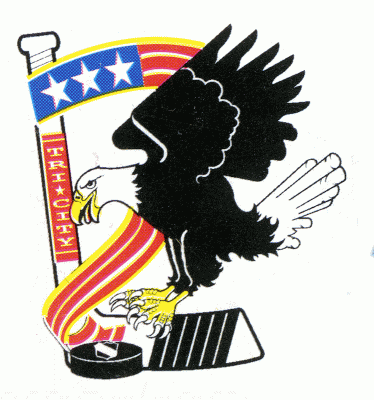 Tri-City Americans 1992-93 hockey logo of the WHL