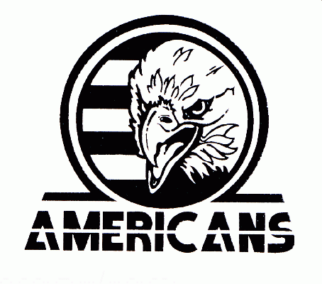 Tri-City Americans 1997-98 hockey logo of the WHL