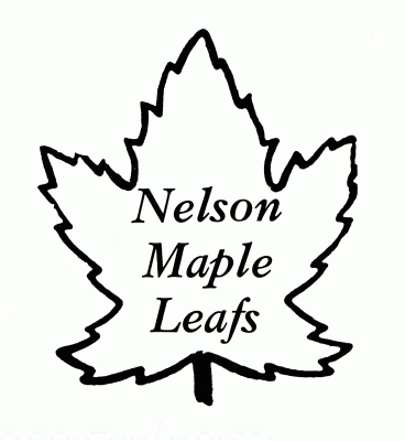 Nelson Maple Leafs 1973-74 hockey logo of the WIHL