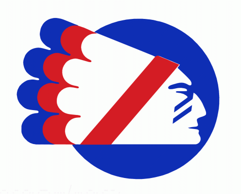 Spokane Chiefs 1983-84 hockey logo of the WIHL