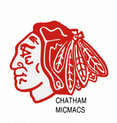 Chatham Micmacs 1992-93 hockey logo of the WJBHL