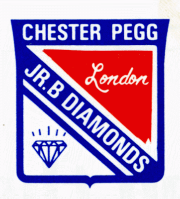 London Diamonds 1979-80 hockey logo of the WJBHL