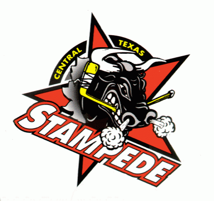 Central Texas Stampede 1996-97 hockey logo of the WPHL