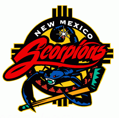 New Mexico Scorpions 1996-97 hockey logo of the WPHL