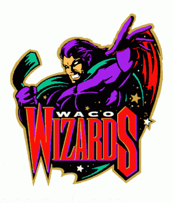 Waco Wizards 1997-98 hockey logo of the WPHL