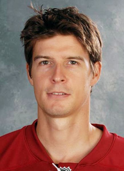David Aebischer hockey player photo