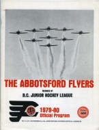 1979-80 Abbotsford Flyers game program
