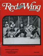 1984-85 Adirondack Red Wings game program