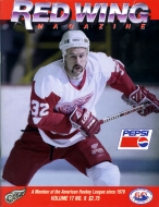1995-96 Adirondack Red Wings game program