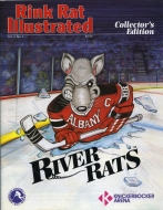 1993-94 Albany River Rats game program