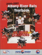 2000-01 Albany River Rats game program