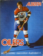 1972-73 Alberta Oilers game program
