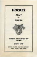 1977-78 Army game program