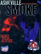 2000-01 Asheville Smoke game program