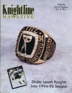 1994-95 Atlanta Knights game program