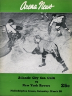 1950-51 Atlantic City Sea Gulls game program