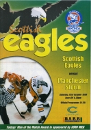 1999-00 Ayr Scottish Eagles game program