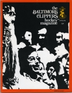 1974-75 Baltimore Clippers game program