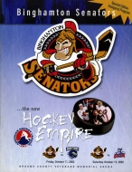 2002-03 Binghamton Senators game program