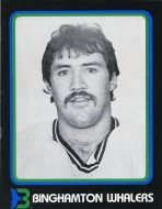 1983-84 Binghamton Whalers game program