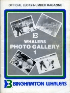 1986-87 Binghamton Whalers game program