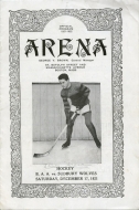 1921-22 Boston Athletic Association game program