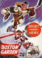 1948-49 Boston Bruins game program