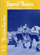 1962-63 Boston Bruins game program