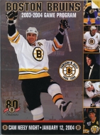 2003-04 Boston Bruins game program