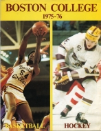 1975-76 Boston College game program