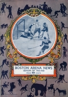 1934-35 Boston Cubs game program