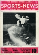 1937-38 Boston Olympics game program