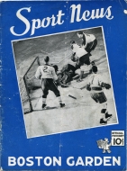 1940-41 Boston Olympics game program