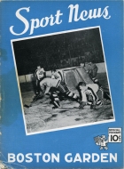 1941-42 Boston Olympics game program
